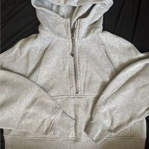 Lululemon crop scuba hoodie